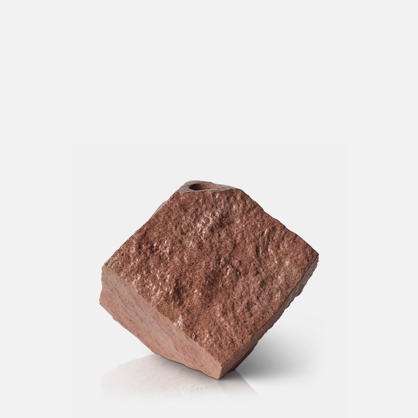 Floyd Geometric Vase, Brick